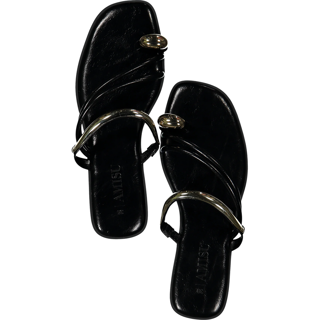 Sandalias negras