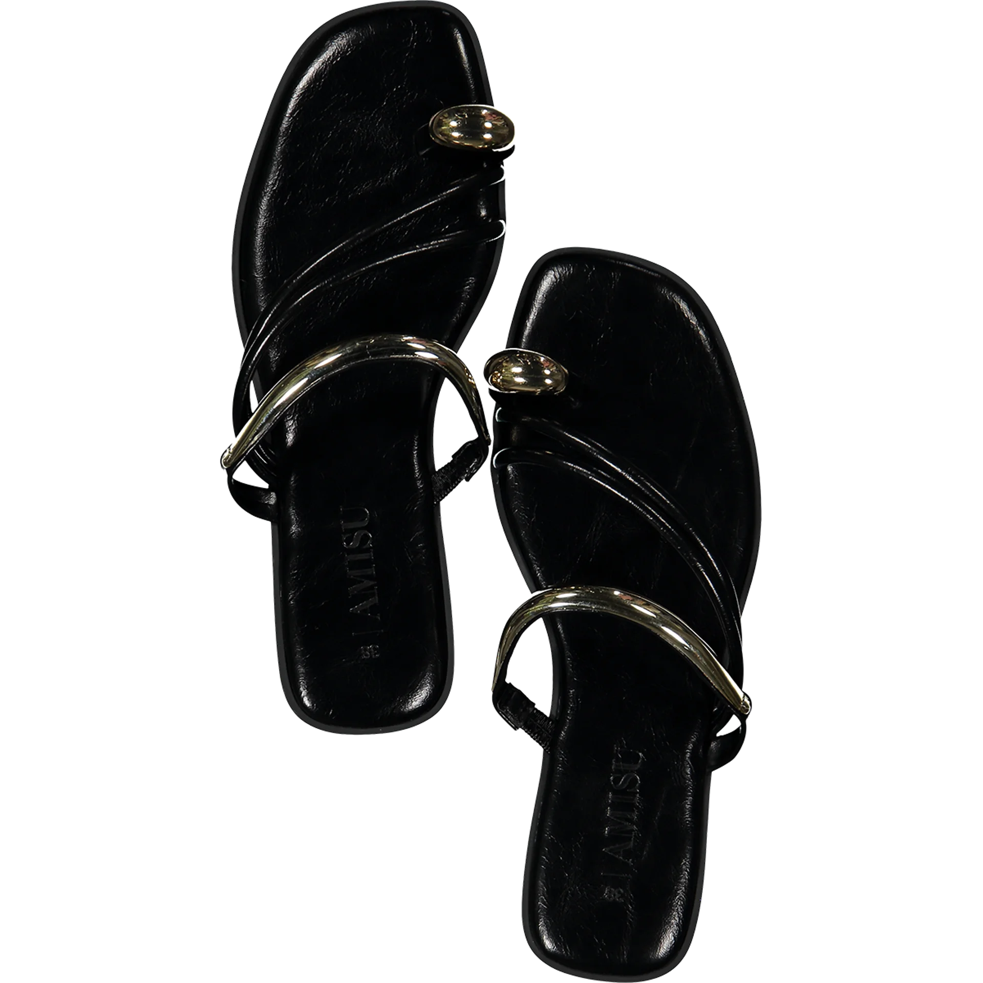 Sandalias negras