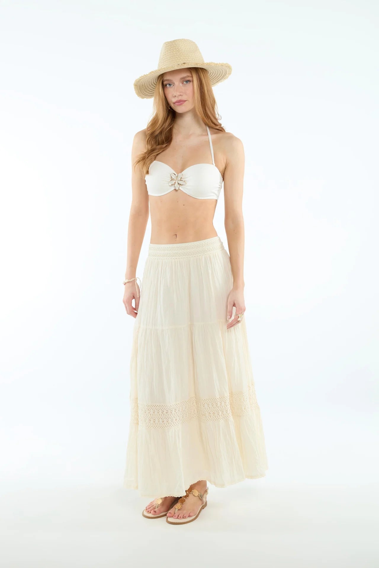 Sandalias blancas