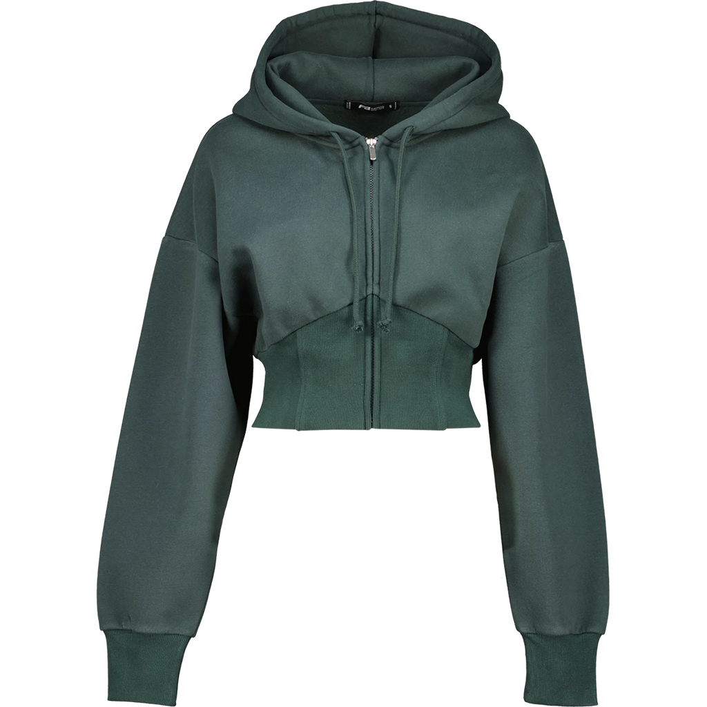 Chaqueta de chándal con cuello en la espalda
