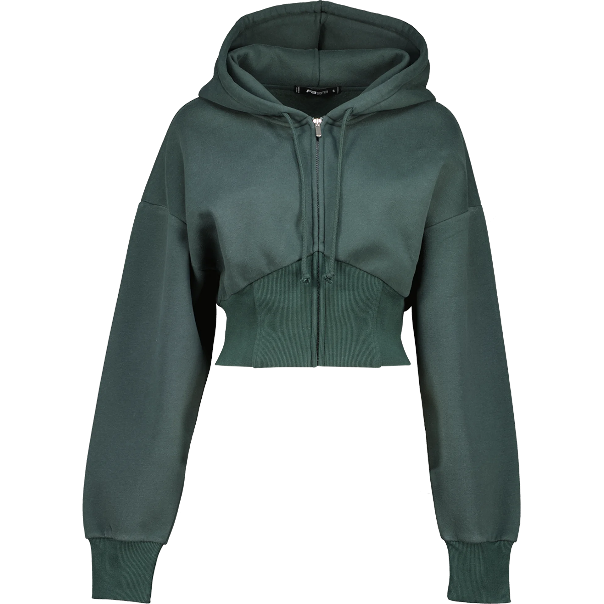 Chaqueta de chándal con cuello en la espalda