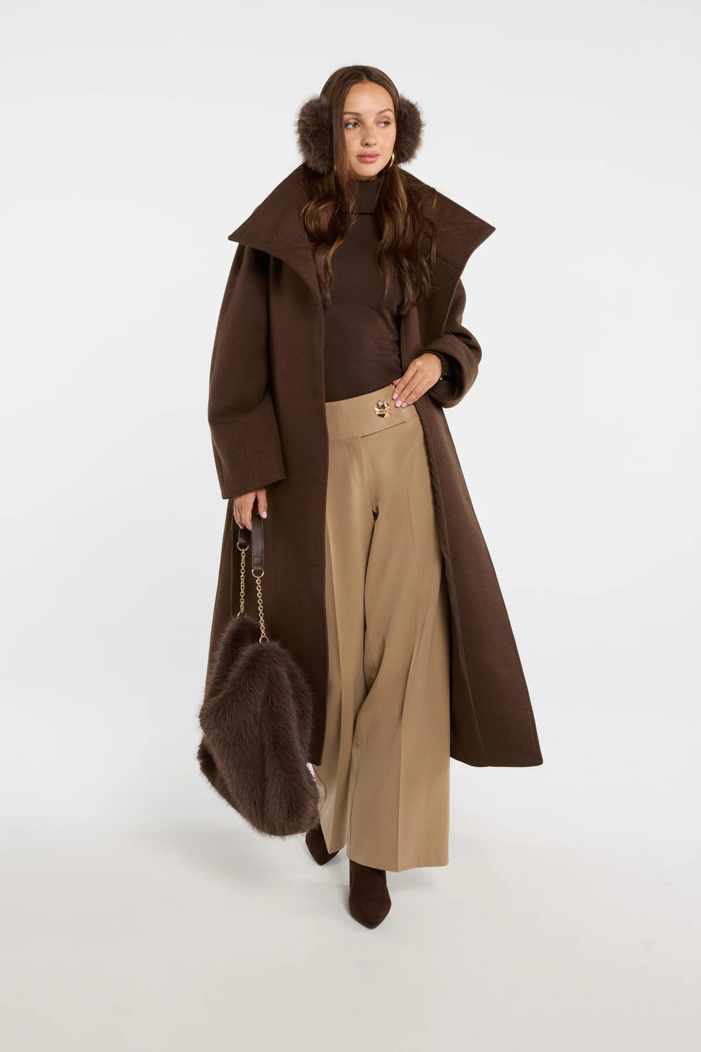 Pantalones de pierna ancha