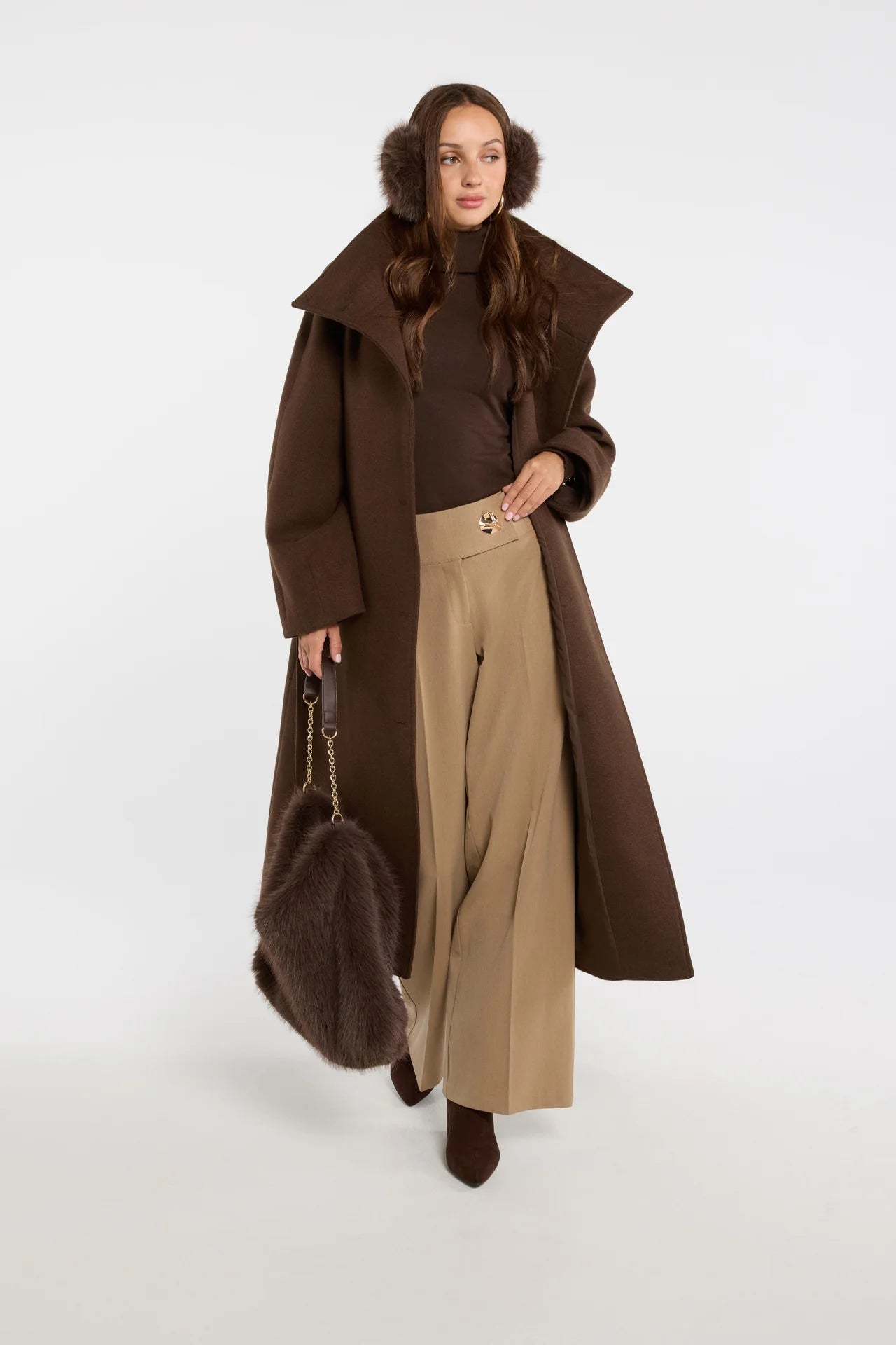 Pantalones de pierna ancha