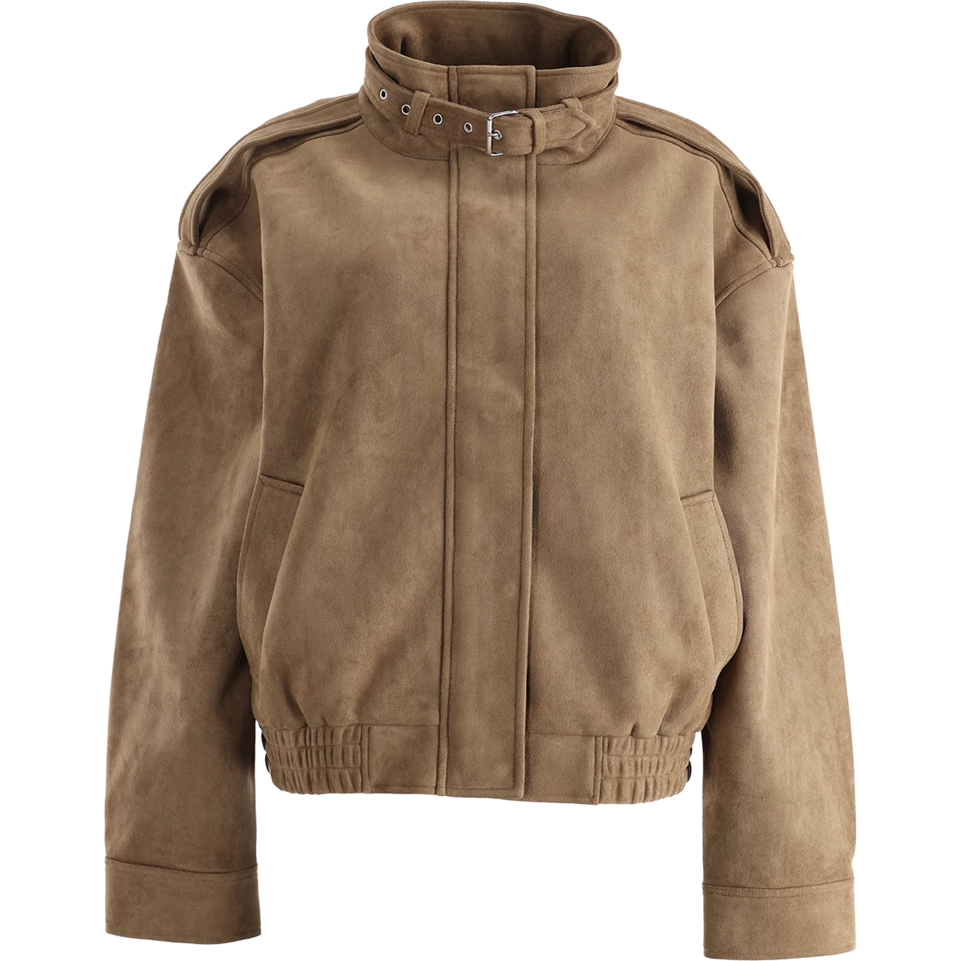 Chaqueta de imitación de ante